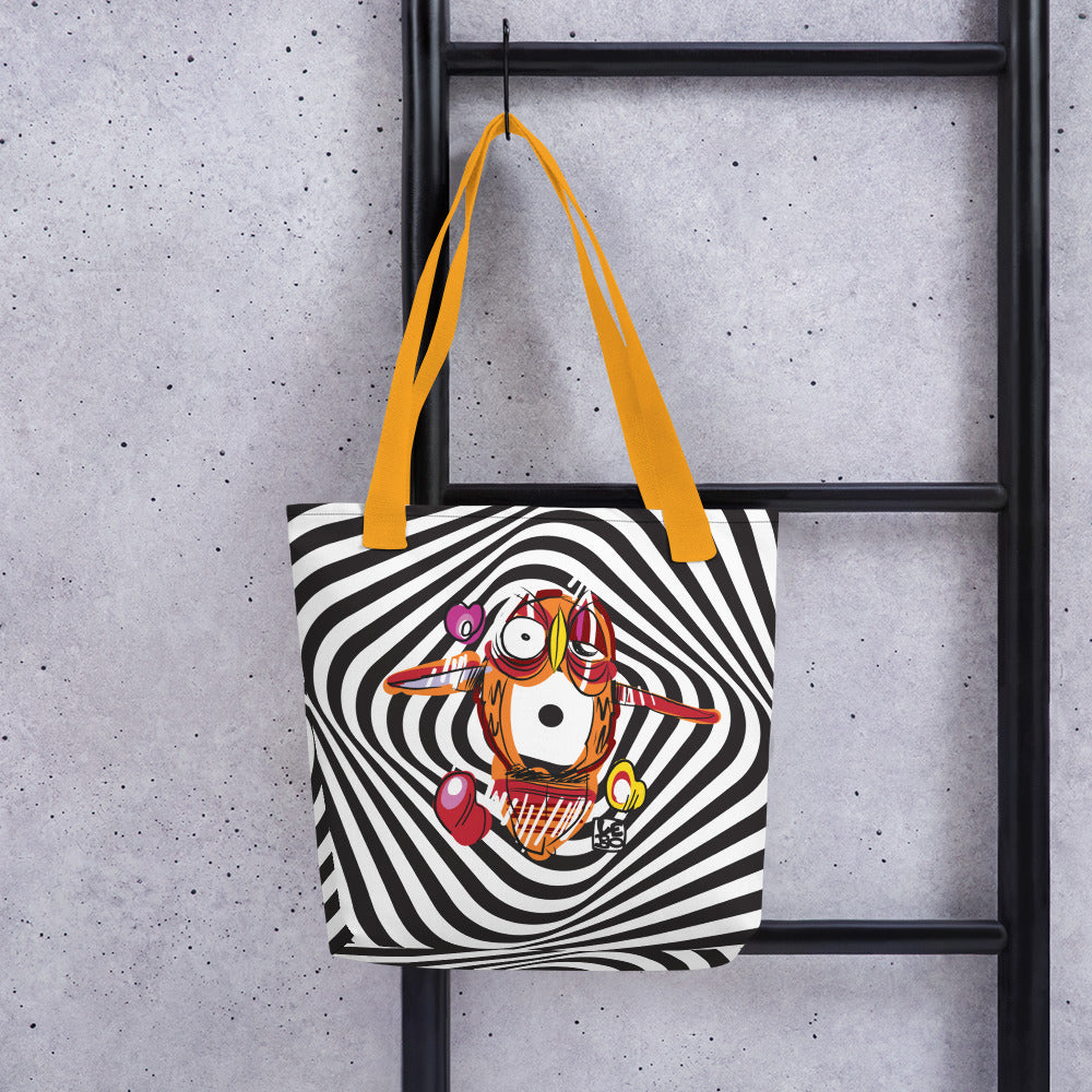 Spiraling Owl (V2) – Lebo Tote bag